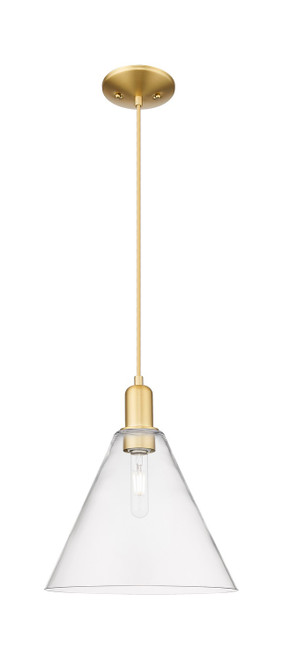 Innovations - 716-1P-SG-GBC-122 - One Light Mini Pendant - Arcadia - Satin Gold