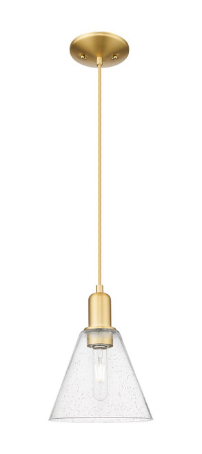 Innovations - 716-1P-SG-GBC-84 - One Light Mini Pendant - Arcadia - Satin Gold
