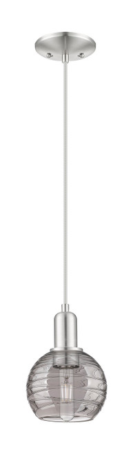 Innovations - 716-1P-SN-G1213-6SM - One Light Mini Pendant - Arcadia - Brushed Satin Nickel