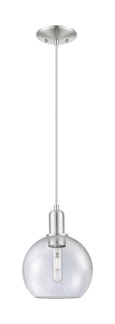 Innovations - 716-1P-SN-G124-8 - One Light Mini Pendant - Arcadia - Brushed Satin Nickel