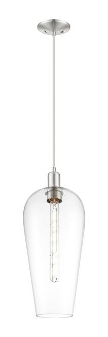 Innovations - 716-1P-SN-G456-8CL - One Light Mini Pendant - Arcadia - Brushed Satin Nickel
