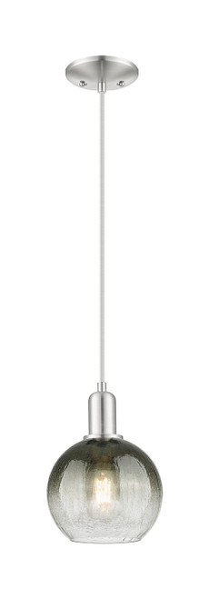 Innovations - 716-1P-SN-G483-8SL - One Light Mini Pendant - Arcadia - Brushed Satin Nickel