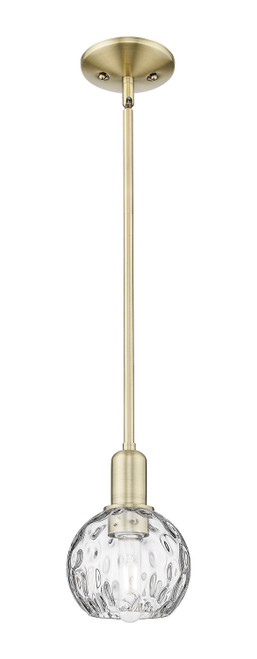 Innovations - 716-1S-AB-G1215-6 - One Light Mini Pendant - Arcadia - Antique Brass