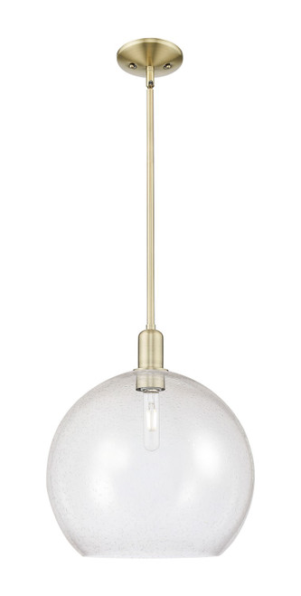 Innovations - 716-1S-AB-G124-14 - One Light Mini Pendant - Arcadia - Antique Brass