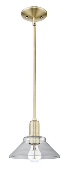 Innovations - 716-1S-AB-G132 - One Light Mini Pendant - Arcadia - Antique Brass