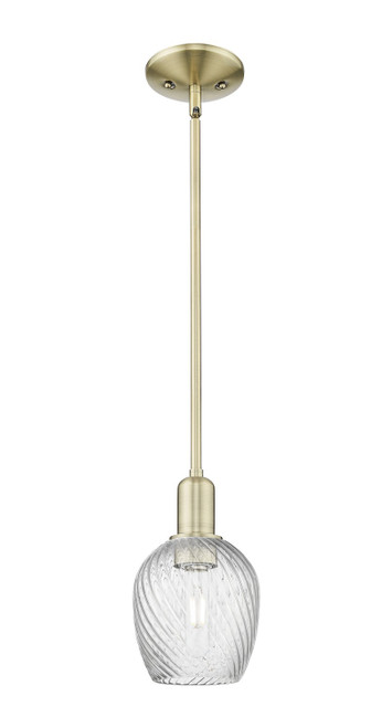 Innovations - 716-1S-AB-G292 - One Light Mini Pendant - Arcadia - Antique Brass