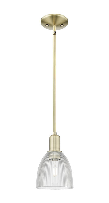 Innovations - 716-1S-AB-G382 - One Light Mini Pendant - Arcadia - Antique Brass