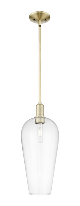 Innovations - 716-1S-AB-G456-8CL - One Light Mini Pendant - Arcadia - Antique Brass