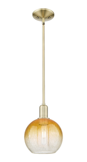 Innovations - 716-1S-AB-G483-8AM - One Light Mini Pendant - Arcadia - Antique Brass