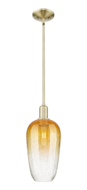 Innovations - 716-1S-AB-G484-7AM - One Light Mini Pendant - Arcadia - Antique Brass
