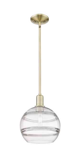 Innovations - 716-1S-AB-G556-10CL - One Light Mini Pendant - Arcadia - Antique Brass