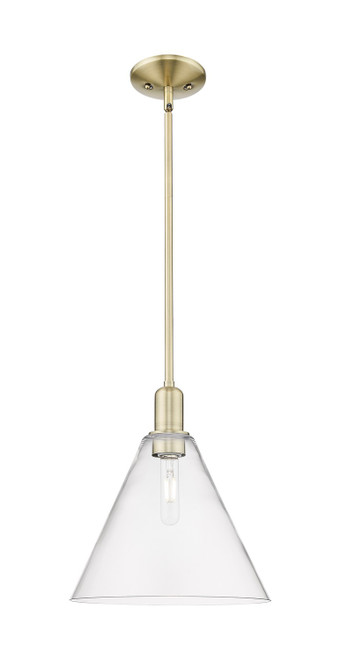 Innovations - 716-1S-AB-GBC-122 - One Light Mini Pendant - Arcadia - Antique Brass