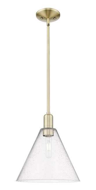 Innovations - 716-1S-AB-GBC-124 - One Light Mini Pendant - Arcadia - Antique Brass