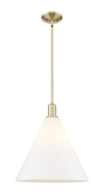 Innovations - 716-1S-AB-GBC-161 - One Light Mini Pendant - Arcadia - Antique Brass
