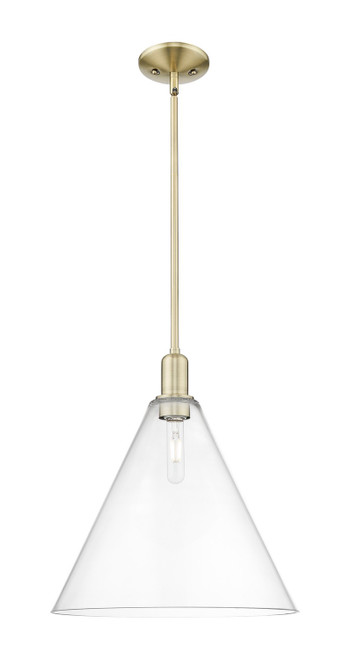 Innovations - 716-1S-AB-GBC-162 - One Light Mini Pendant - Arcadia - Antique Brass