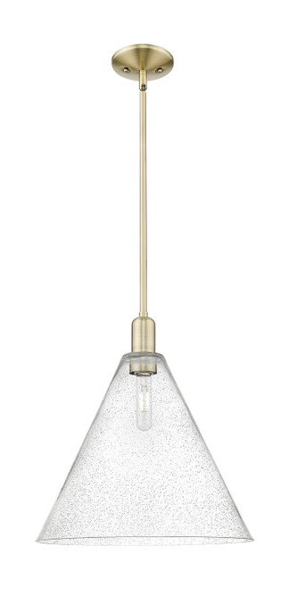 Innovations - 716-1S-AB-GBC-164 - One Light Mini Pendant - Arcadia - Antique Brass