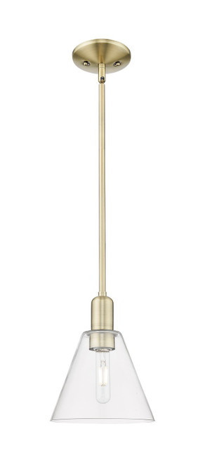 Innovations - 716-1S-AB-GBC-82 - One Light Mini Pendant - Arcadia - Antique Brass