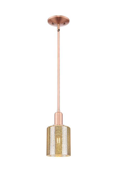 Innovations - 716-1S-AC-G116 - One Light Mini Pendant - Arcadia - Antique Copper