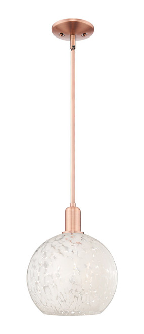 Innovations - 716-1S-AC-G1216-10WM - One Light Mini Pendant - Arcadia - Antique Copper