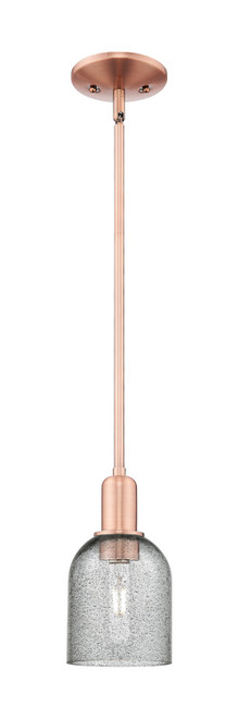 Innovations - 716-1S-AC-G257 - One Light Mini Pendant - Arcadia - Antique Copper