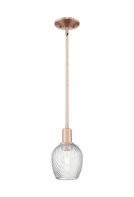 Innovations - 716-1S-AC-G292 - One Light Mini Pendant - Arcadia - Antique Copper