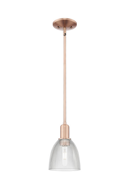 Innovations - 716-1S-AC-G382 - One Light Mini Pendant - Arcadia - Antique Copper