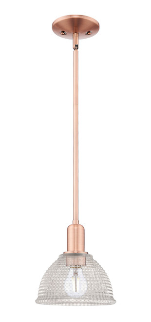 Innovations - 716-1S-AC-G422 - One Light Mini Pendant - Arcadia - Antique Copper