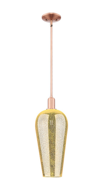 Innovations - 716-1S-AC-G456-8ME - One Light Mini Pendant - Arcadia - Antique Copper