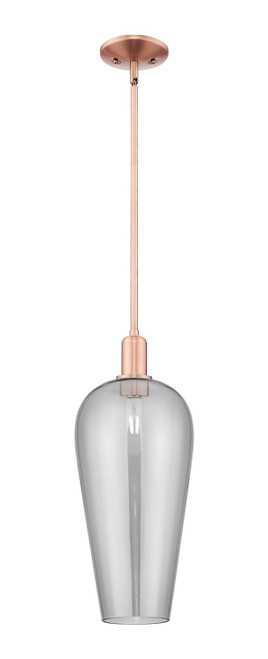 Innovations - 716-1S-AC-G456-8SM - One Light Mini Pendant - Arcadia - Antique Copper