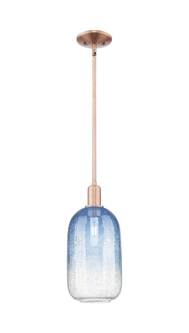 Innovations - 716-1S-AC-G482-7SB - One Light Mini Pendant - Arcadia - Antique Copper