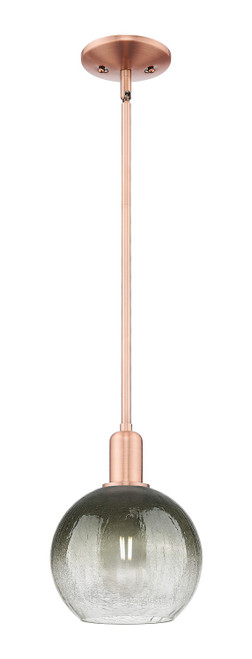 Innovations - 716-1S-AC-G483-8SL - One Light Mini Pendant - Arcadia - Antique Copper
