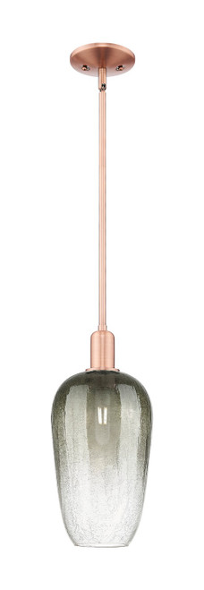 Innovations - 716-1S-AC-G484-7SL - One Light Mini Pendant - Arcadia - Antique Copper