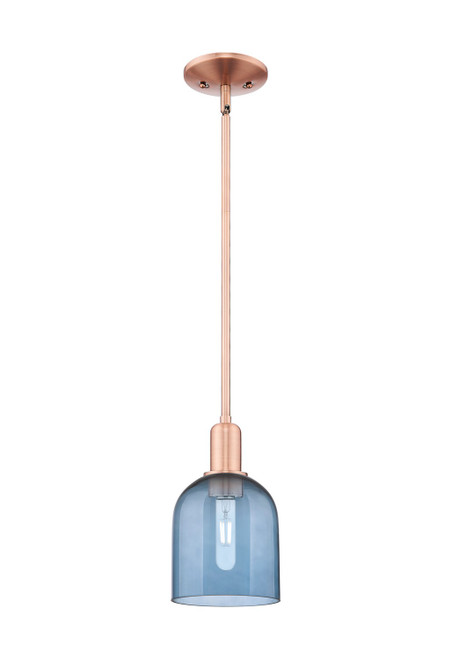 Innovations - 716-1S-AC-G558-6BL - One Light Mini Pendant - Arcadia - Antique Copper