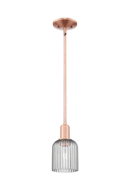 Innovations - 716-1S-AC-G559-5SM - One Light Mini Pendant - Arcadia - Antique Copper