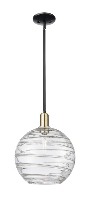 Innovations - 716-1S-BAB-G1213-12CL - One Light Mini Pendant - Arcadia - Black Antique Brass