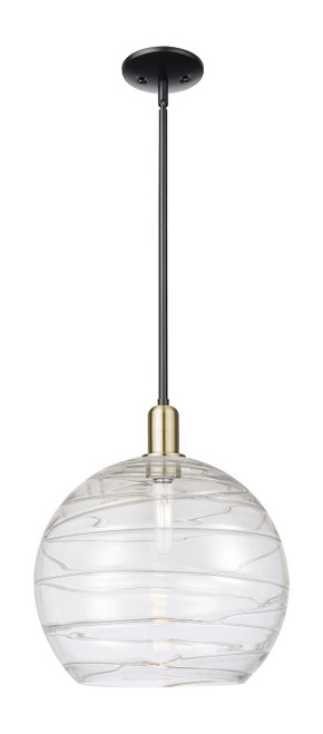 Innovations - 716-1S-BAB-G1213-14CL - One Light Mini Pendant - Arcadia - Black Antique Brass