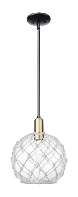 Innovations - 716-1S-BAB-G122-10RW - One Light Mini Pendant - Arcadia - Black Antique Brass