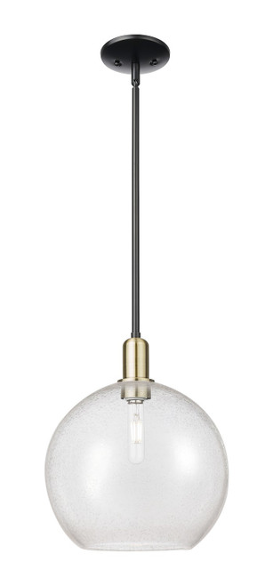 Innovations - 716-1S-BAB-G124-12 - One Light Mini Pendant - Arcadia - Black Antique Brass