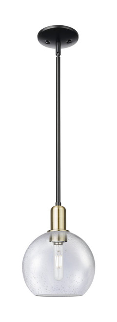 Innovations - 716-1S-BAB-G124-8 - One Light Mini Pendant - Arcadia - Black Antique Brass