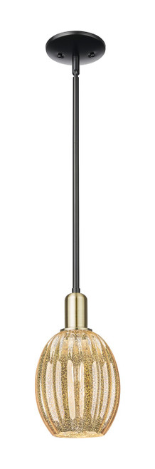 Innovations - 716-1S-BAB-G459-6ME - One Light Mini Pendant - Arcadia - Black Antique Brass