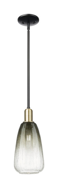 Innovations - 716-1S-BAB-G480-6SL - One Light Mini Pendant - Arcadia - Black Antique Brass