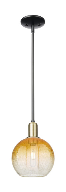 Innovations - 716-1S-BAB-G483-8AM - One Light Mini Pendant - Arcadia - Black Antique Brass