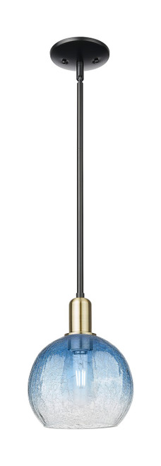 Innovations - 716-1S-BAB-G483-8SB - One Light Mini Pendant - Arcadia - Black Antique Brass