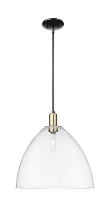 Innovations - 716-1S-BAB-GBD-162 - One Light Mini Pendant - Arcadia - Black Antique Brass