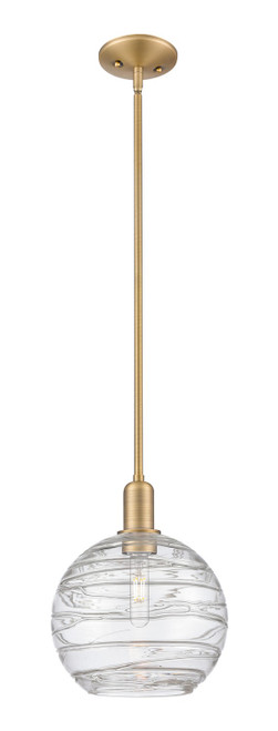 Innovations - 716-1S-BB-G1213-10CL - One Light Mini Pendant - Arcadia - Brushed Brass