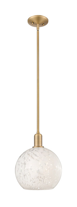 Innovations - 716-1S-BB-G1216-10WM - One Light Mini Pendant - Arcadia - Brushed Brass