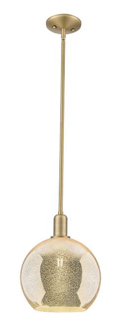 Innovations - 716-1S-BB-G128-10 - One Light Mini Pendant - Arcadia - Brushed Brass