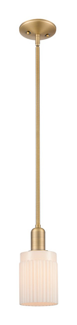 Innovations - 716-1S-BB-G341 - One Light Mini Pendant - Arcadia - Brushed Brass