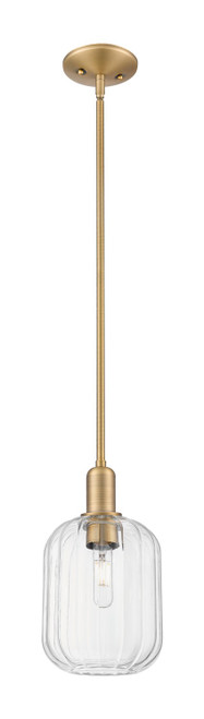 Innovations - 716-1S-BB-G460-7CL - One Light Mini Pendant - Arcadia - Brushed Brass