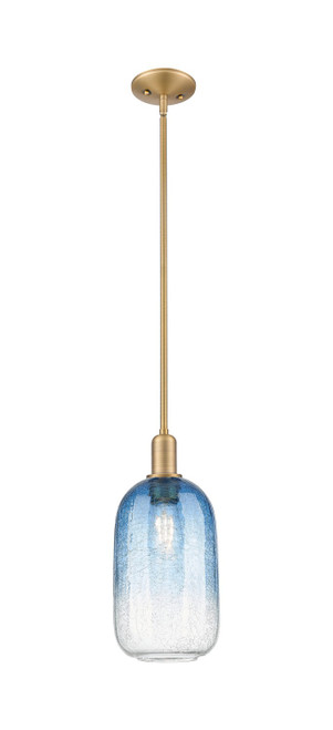 Innovations - 716-1S-BB-G482-7SB - One Light Mini Pendant - Arcadia - Brushed Brass